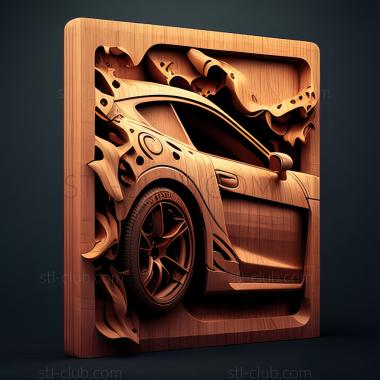 3D модель St GTR Эволюция игра (STL)
